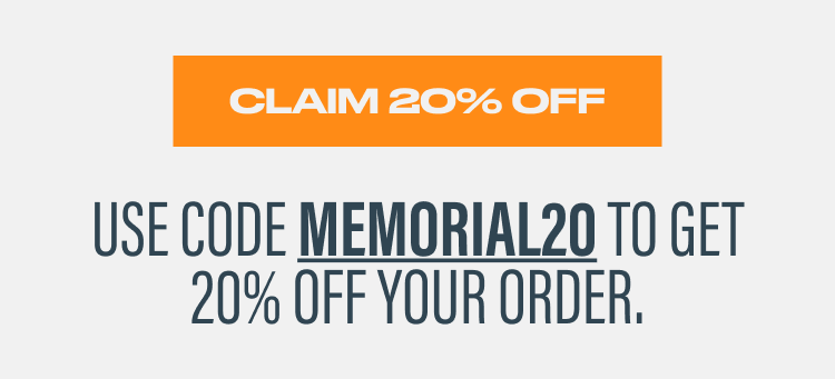 Claim 20% Off