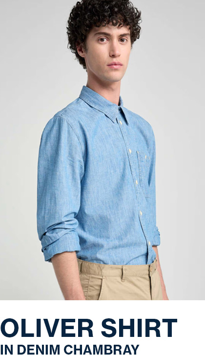 Oliver Shirt in Denim Chambray