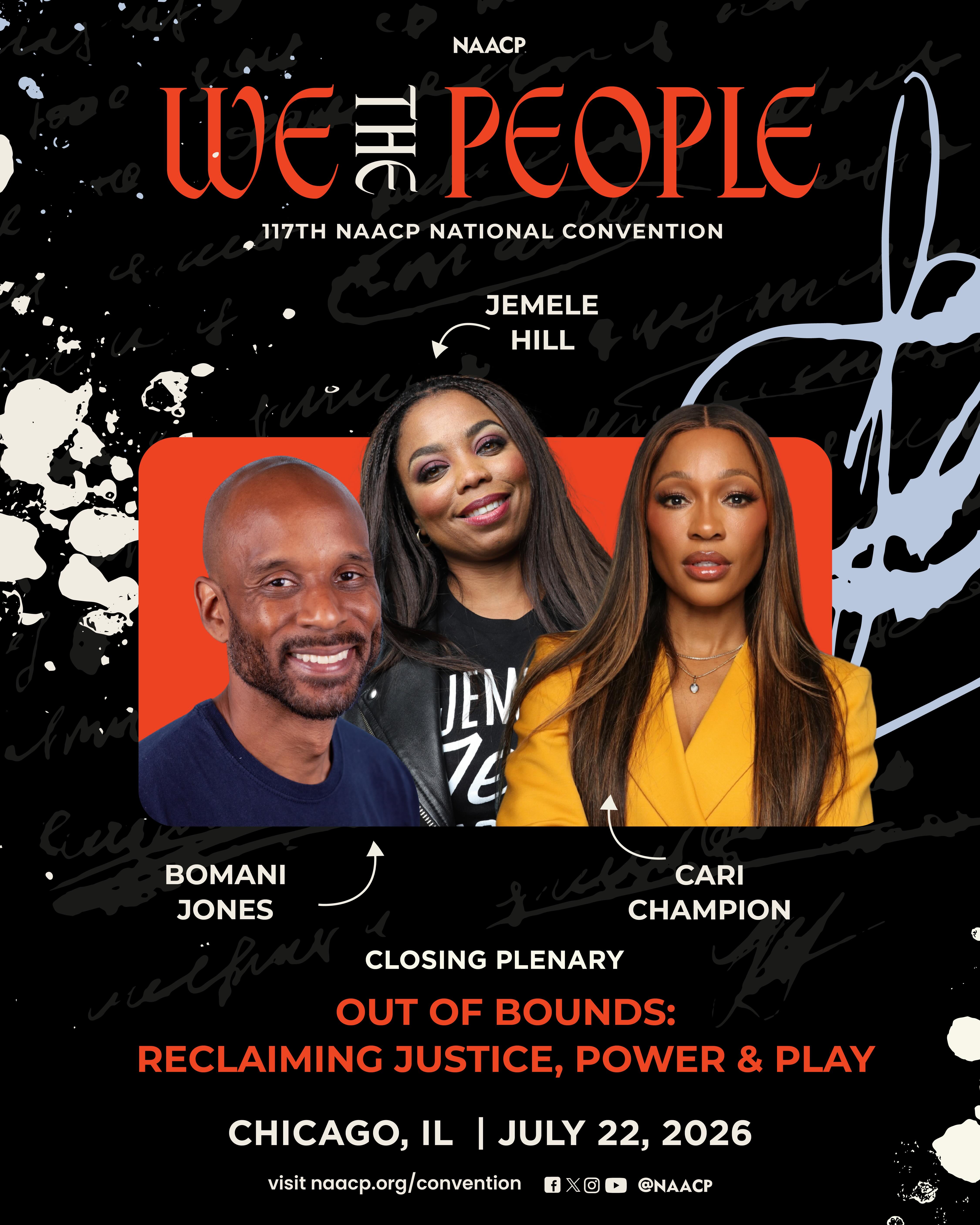 Jemele Hill and Bomani Jones, and Cari Champion