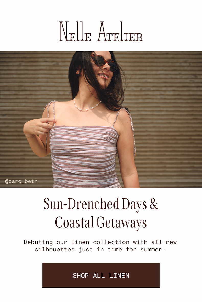 Debuting our brand new linen collection!