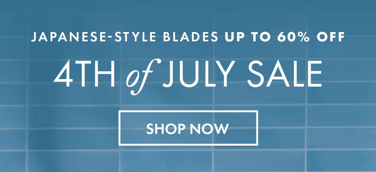 Japanese-style blades up to 60% off