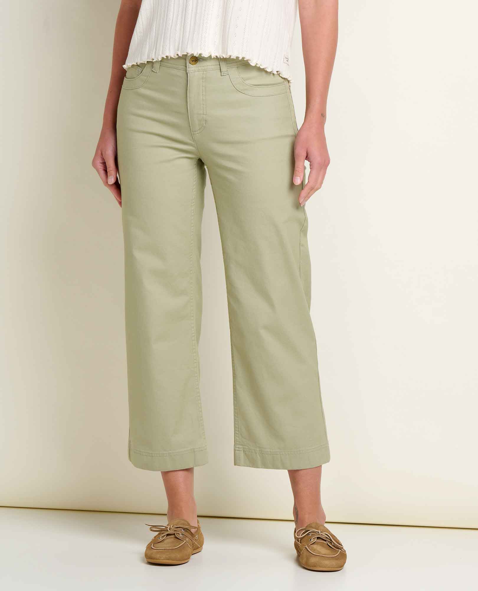 Image of Earthworks Wide Leg Crop Pant