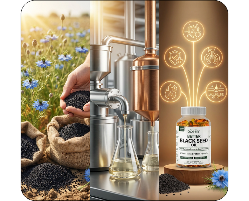 Our Better Black Seed Oil Process