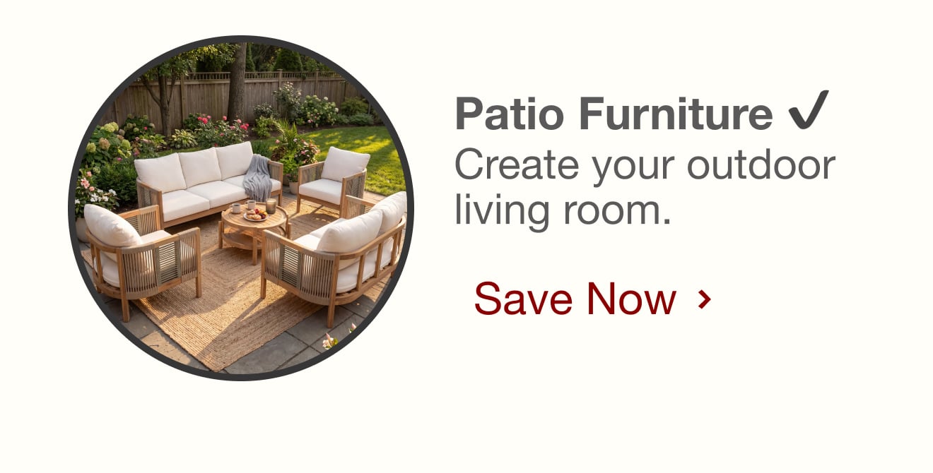Save on Patio Furniture