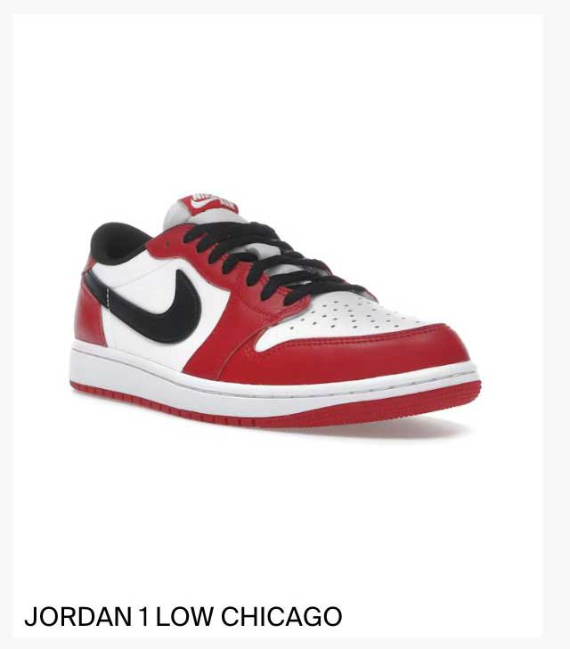 JORDAN 1 LOW CHICAGO