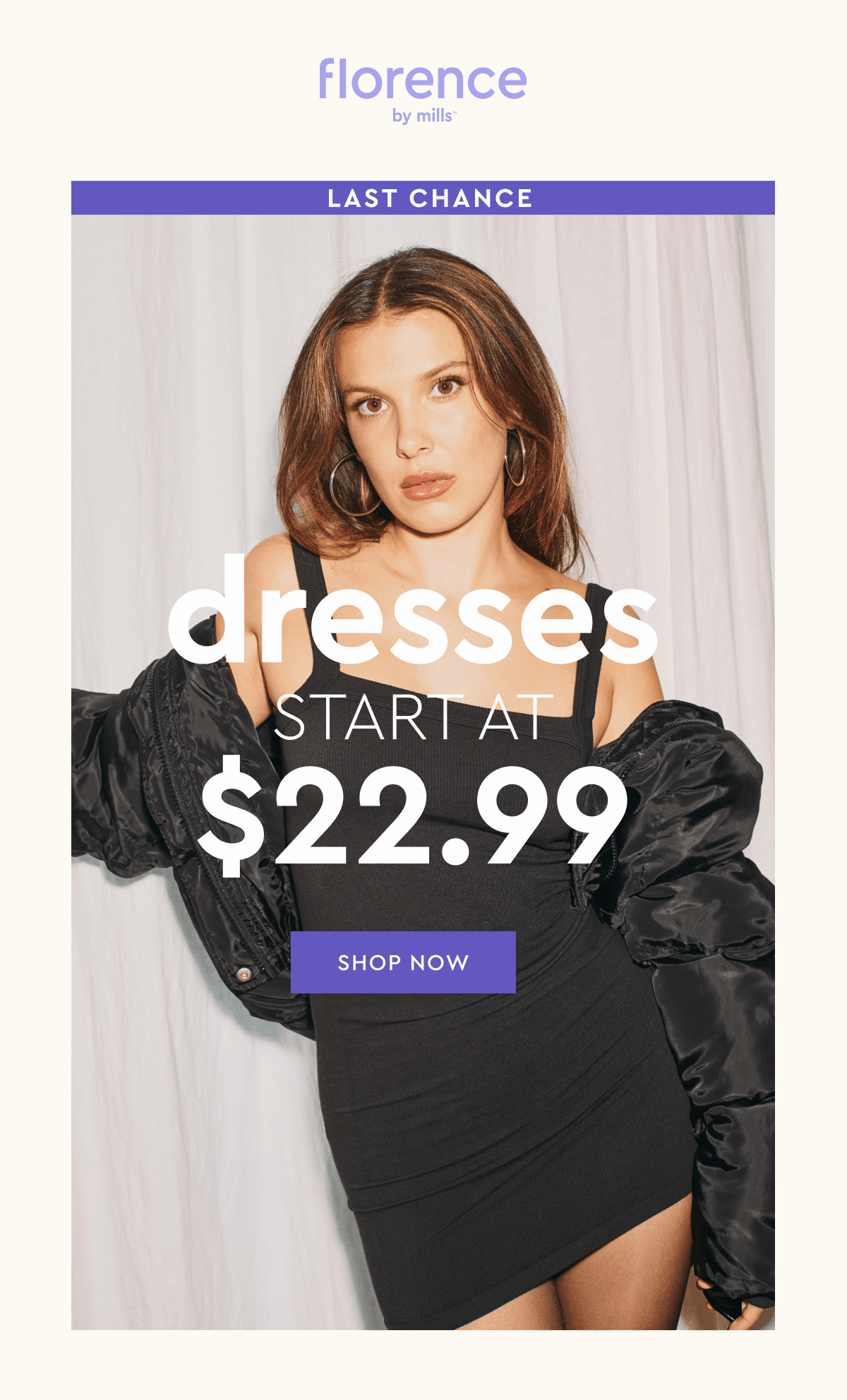 shop dresses starting at 22.99