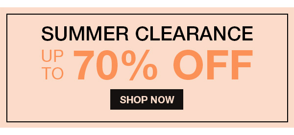 Summer Clearance
