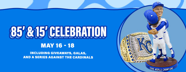 1985 & 2015 Champsionship Celebration - May 16-18 - Get Tickets
