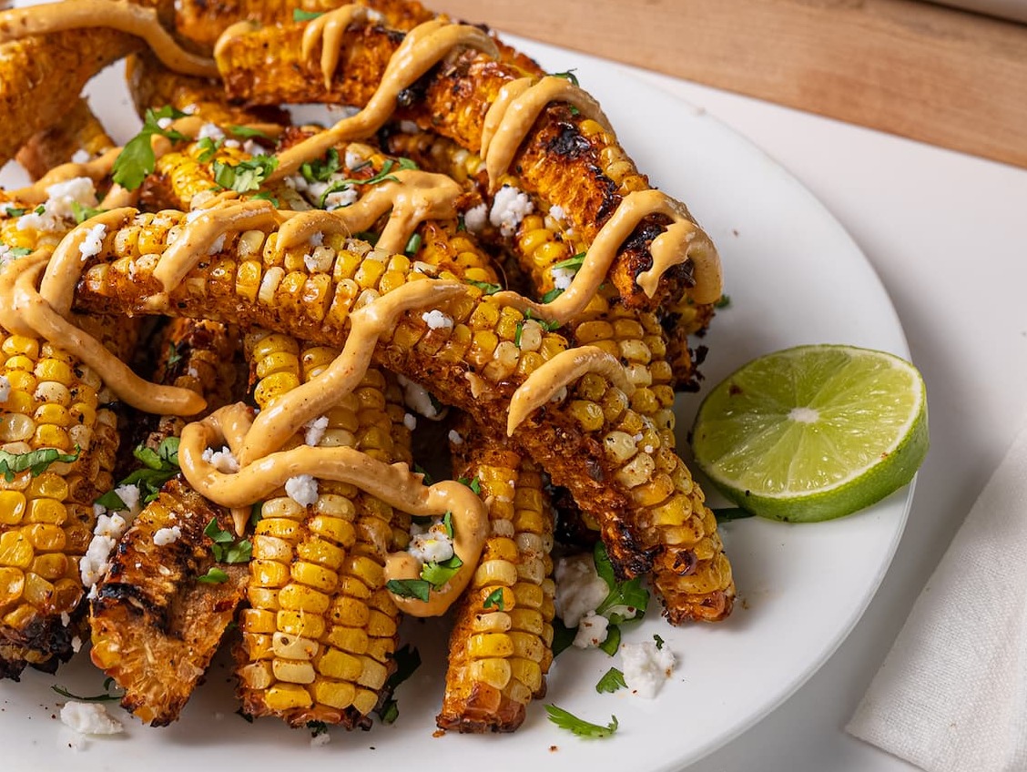 Grilled Corn Ribs