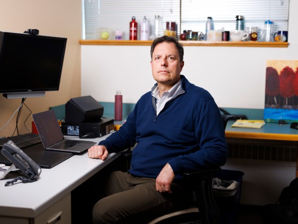 David Grabowski in his office.