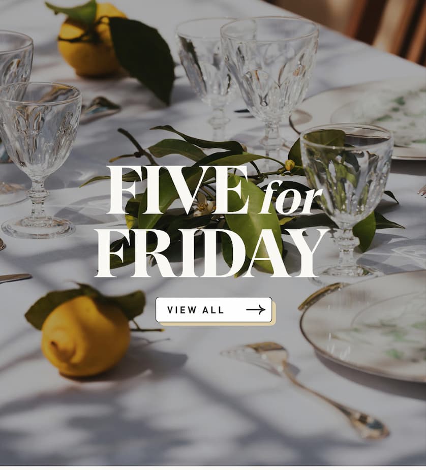Bridge & Burn's Five For Friday