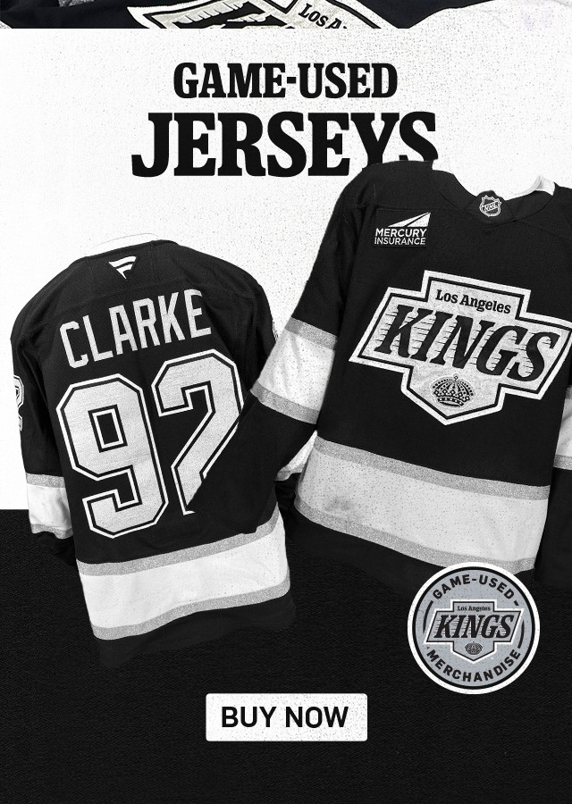 LA Kings Game Used Jersey Sale