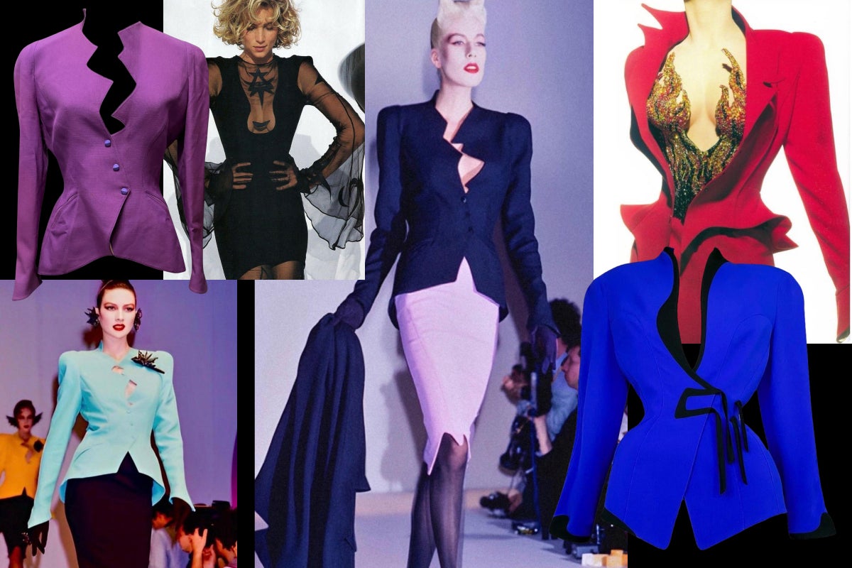Striking Thierry Mugler Looks That Embody His Severe Glamour