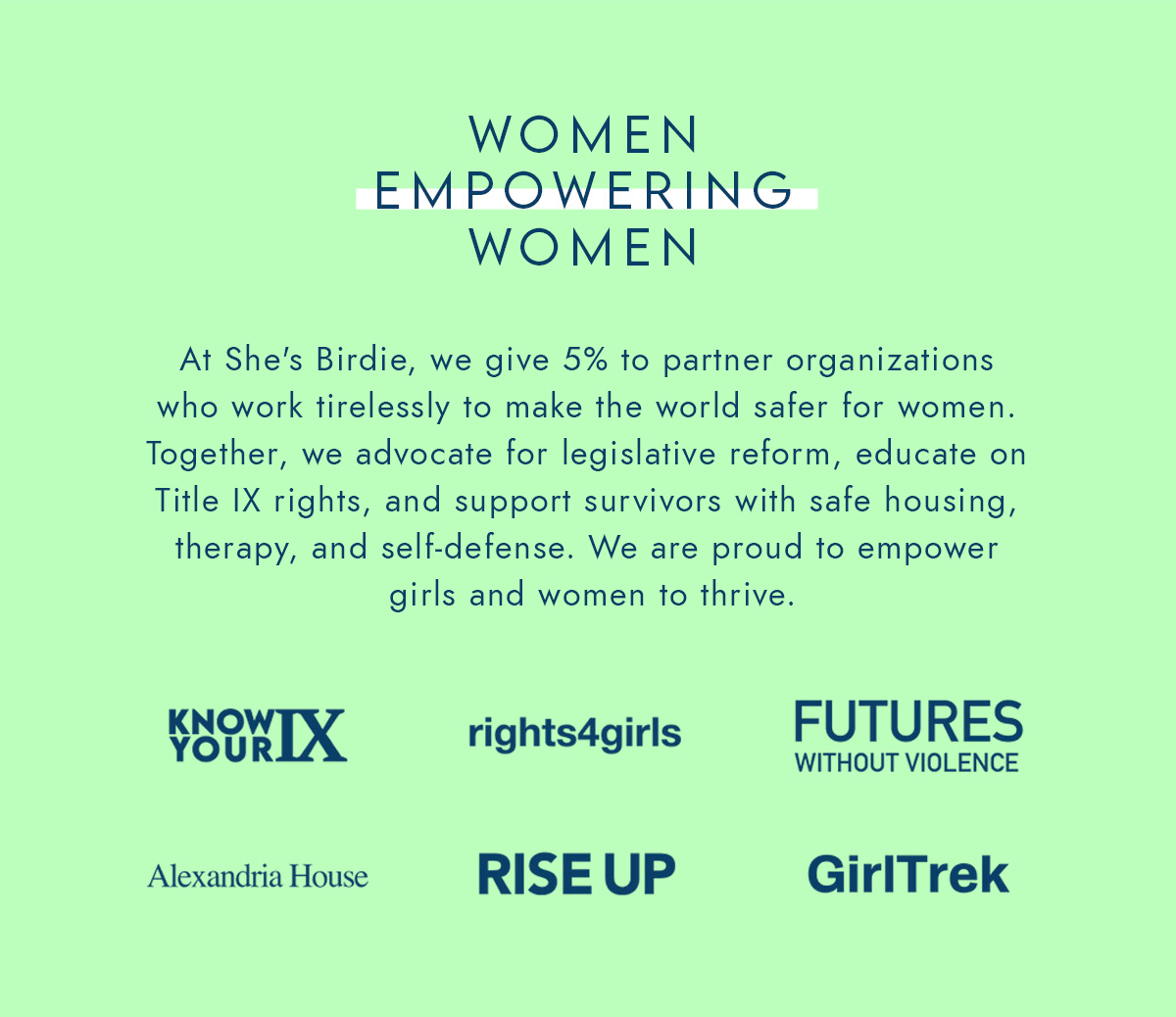 Women Empowering Women