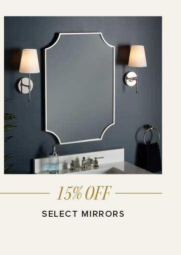 15% Off - Select Mirrors