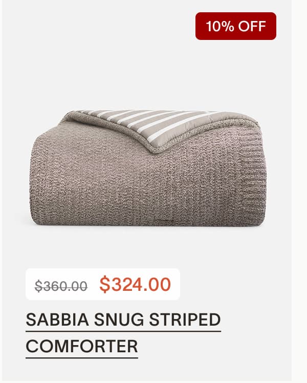 Sabbia Snug Striped Comforter