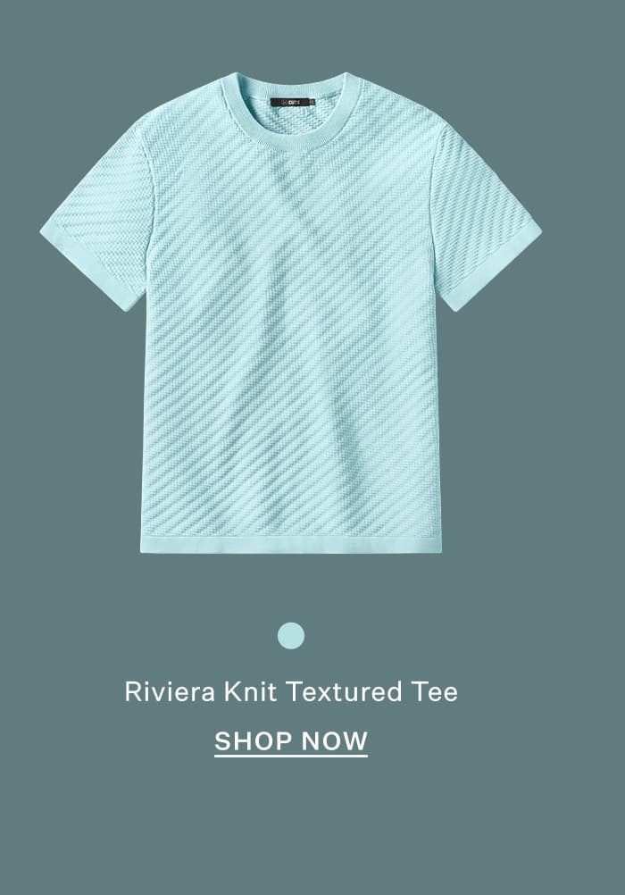 Riviera Knit Textured Tee