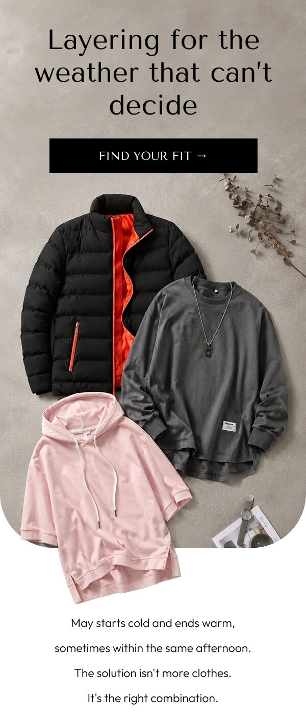 Layering for the weather that can’t decide