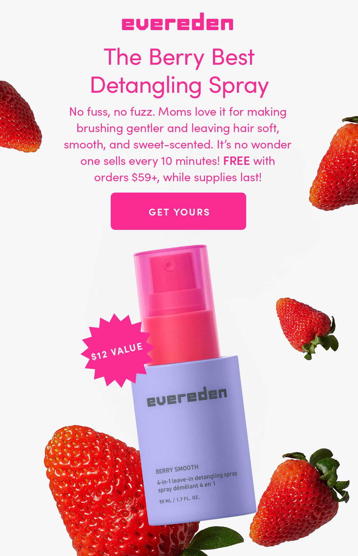 The Berry Best Detangling Spray 