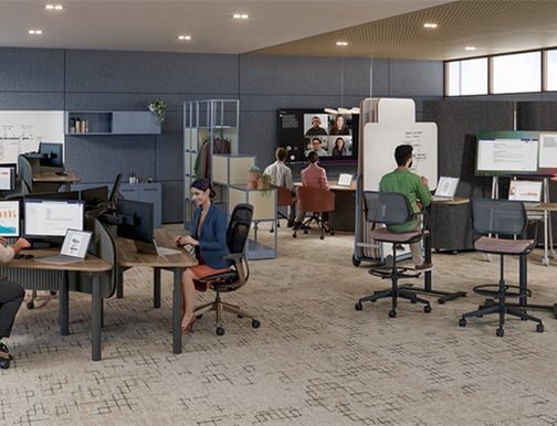 New Steelcase research shows how organizations can strengthen connection by designing spaces that better support hybrid collaboration, integrate tools from leading technology partners, and create more seamless, human‑centered ways for people to meet and work together.
