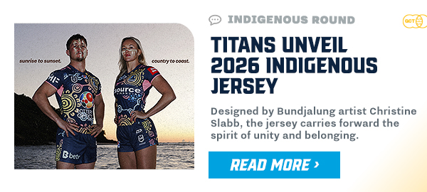 Titans unveil 2025 Indigenous jersey
