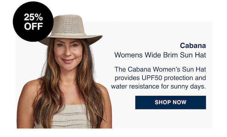 Cabana - Wide Brim Sun Hat