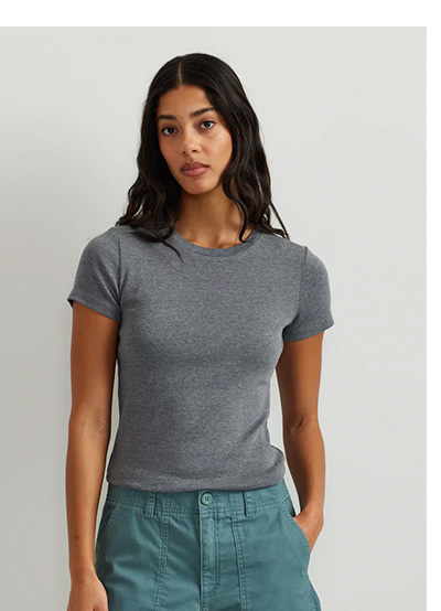 Women's Everyday Short-Sleeve Crewneck T-Shirt