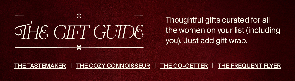 THE GIFT GUIDE