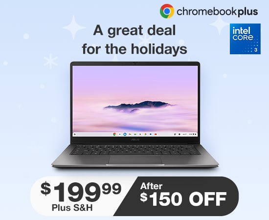 ASUS Chromebook Plus CX 14-inch Touchscreen Laptop