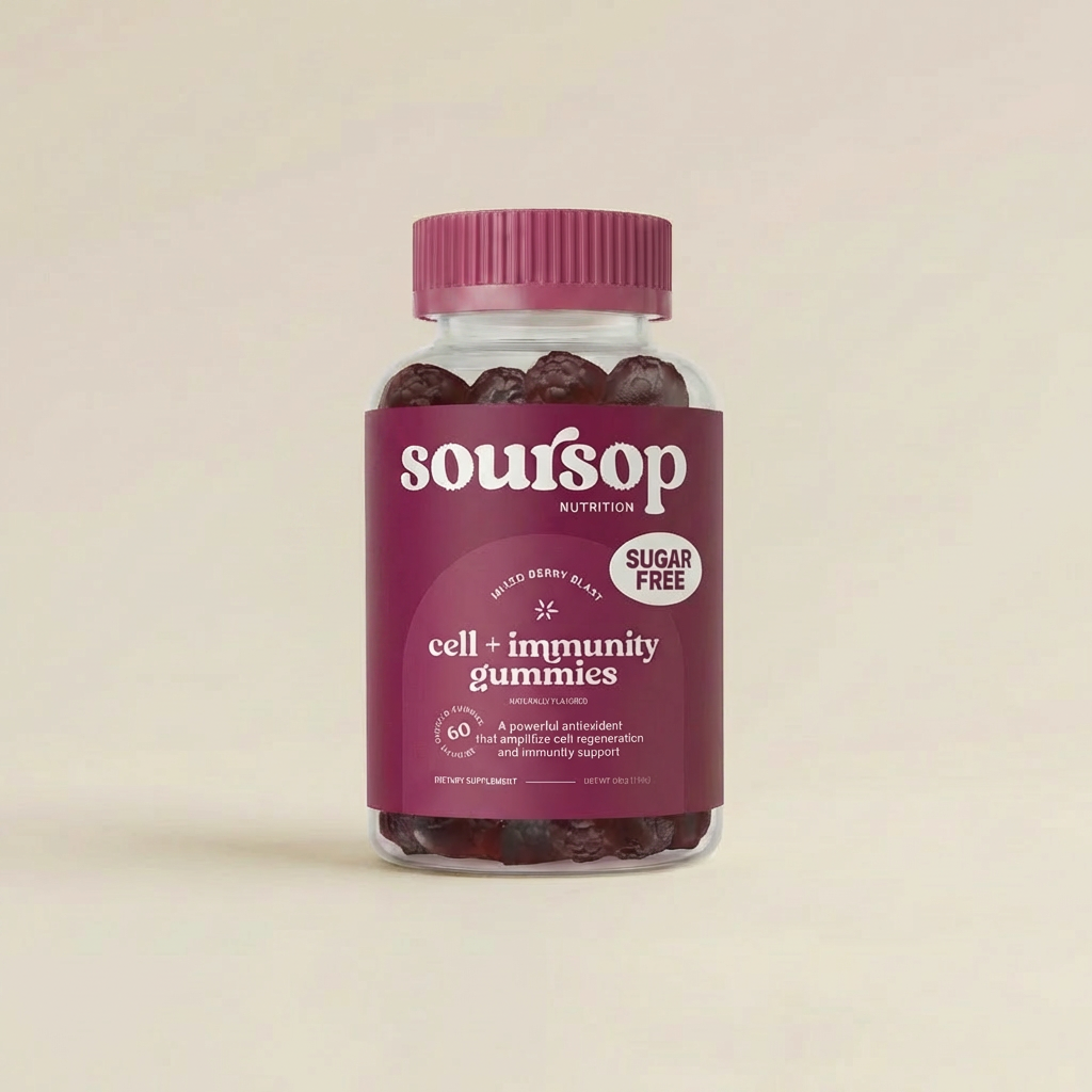 Image of Cell + Immunity Soursop Gummies