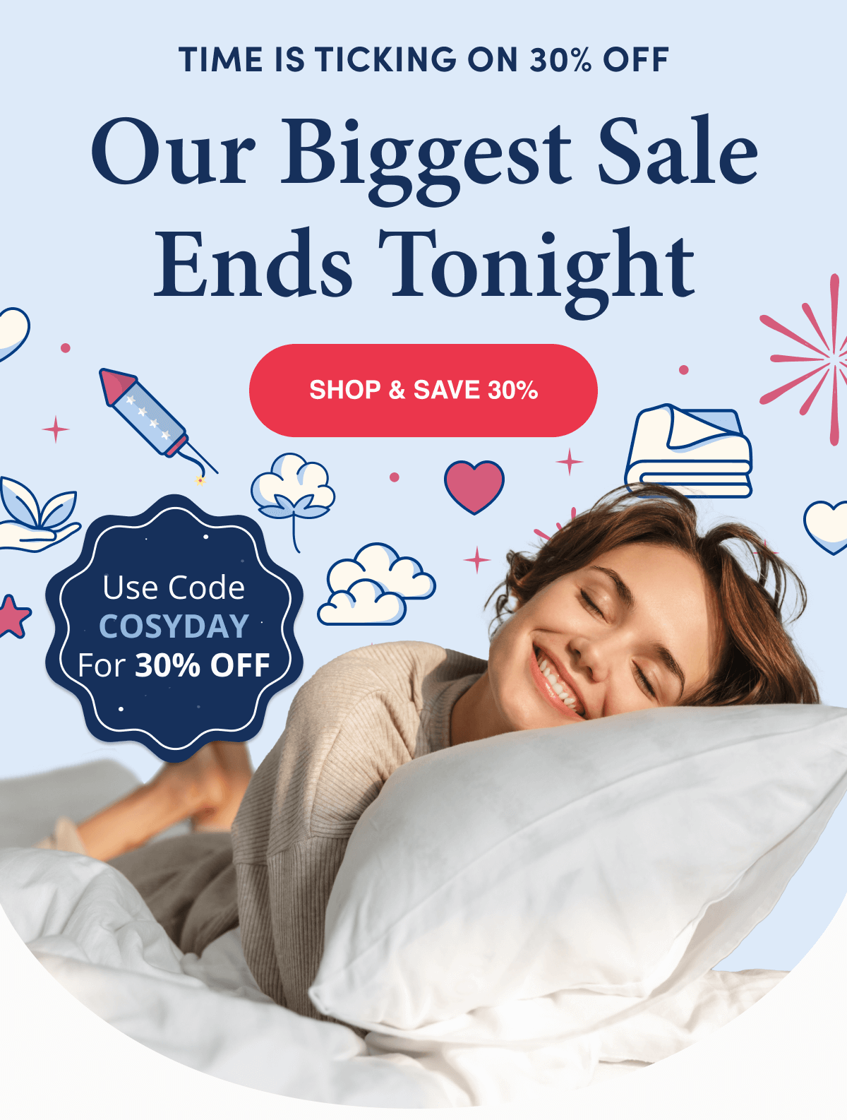 30% OFF Sale Ends TONIGHT!