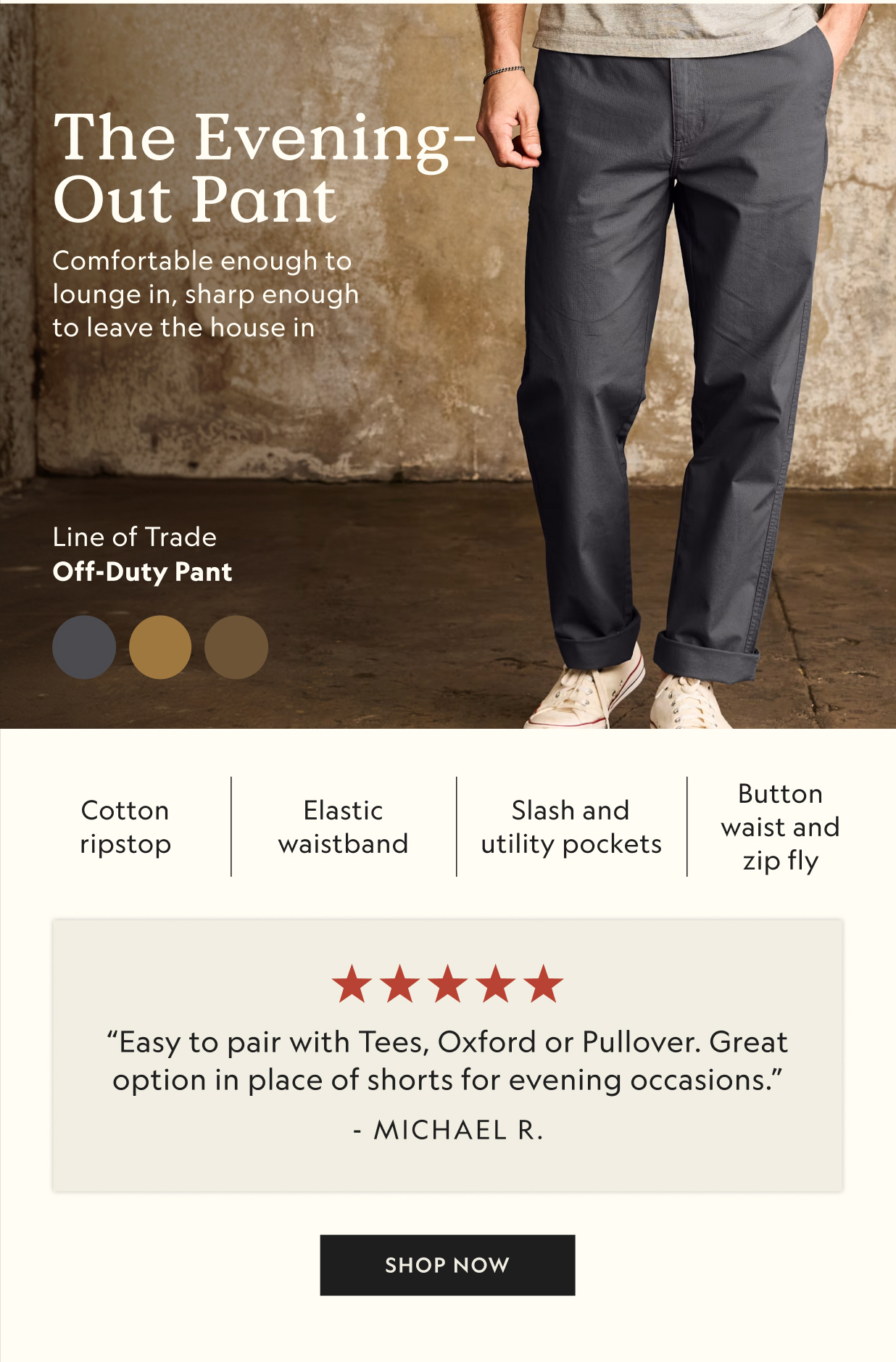 The Evening-Out Pant
