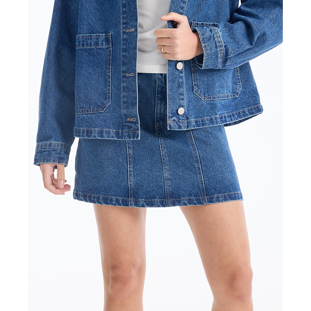Women's Denim Mini Skirt