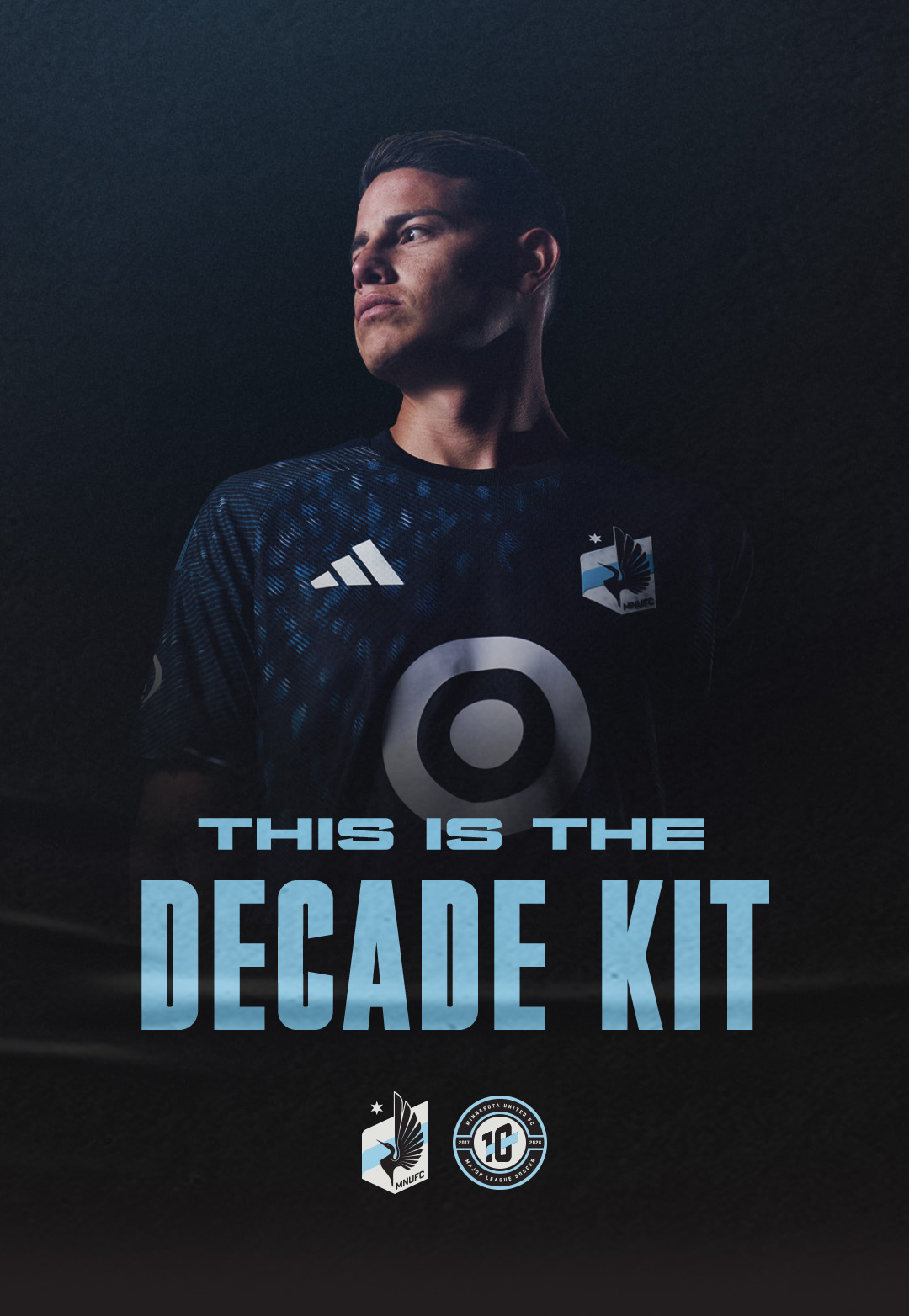 MNUFC | 10 Seasons in MLS | This is the Decade Kit.