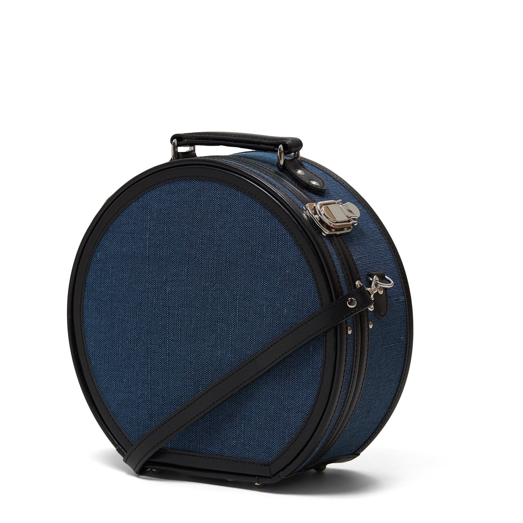 Image of The Editor - Navy Hatbox Small