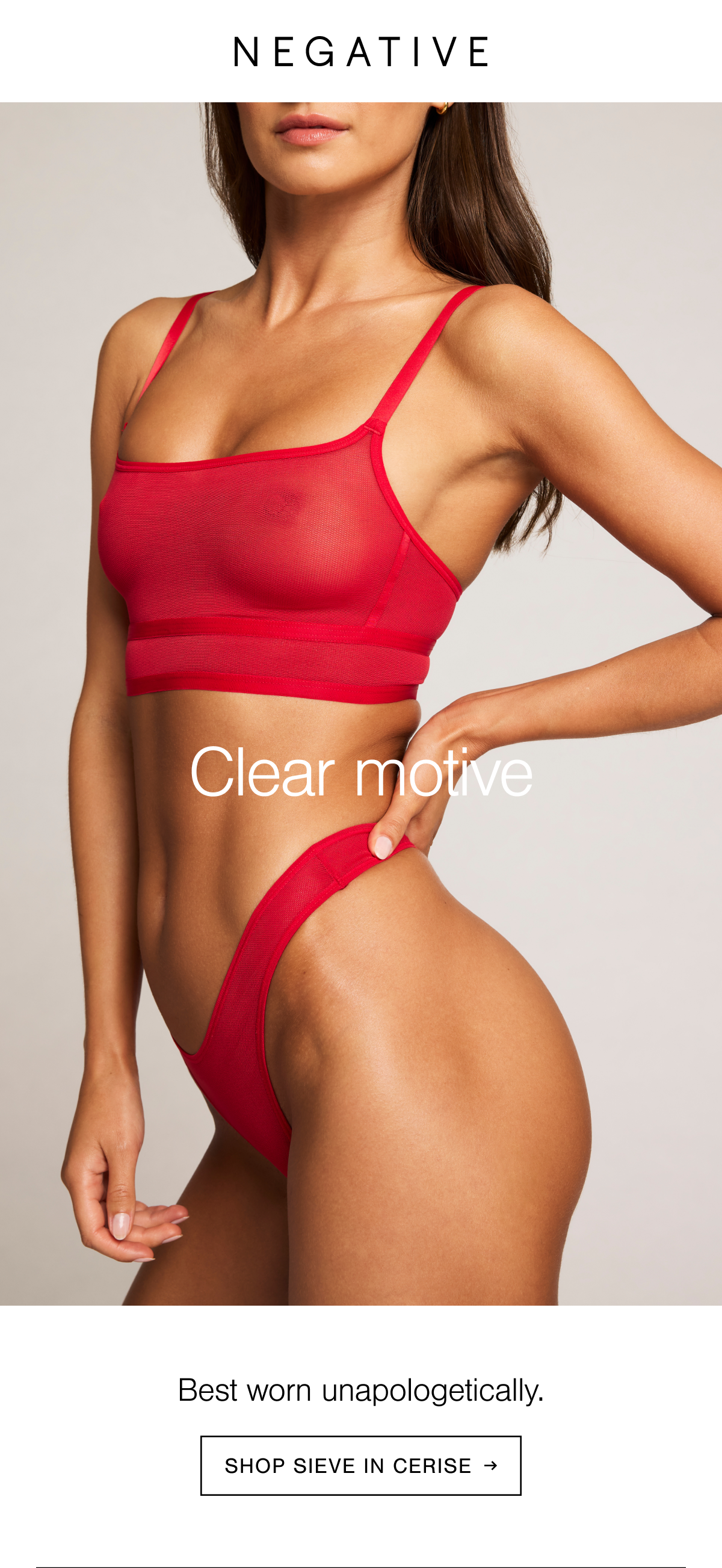 Our power micromesh in a smoothing, higher-coverage silhouette. Shop Sieve in Cerise.