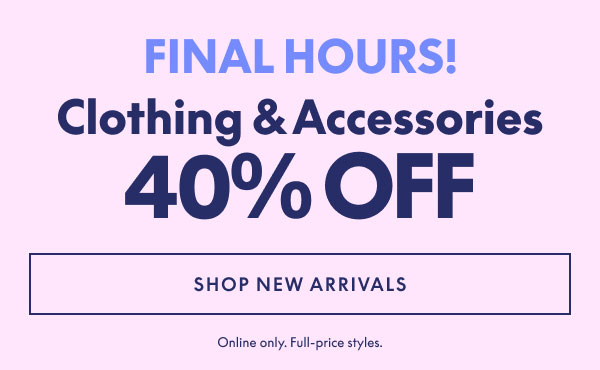 40% Off 