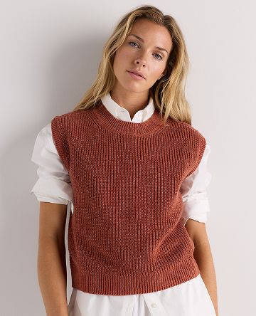 Cotton Linen Sweater Tank