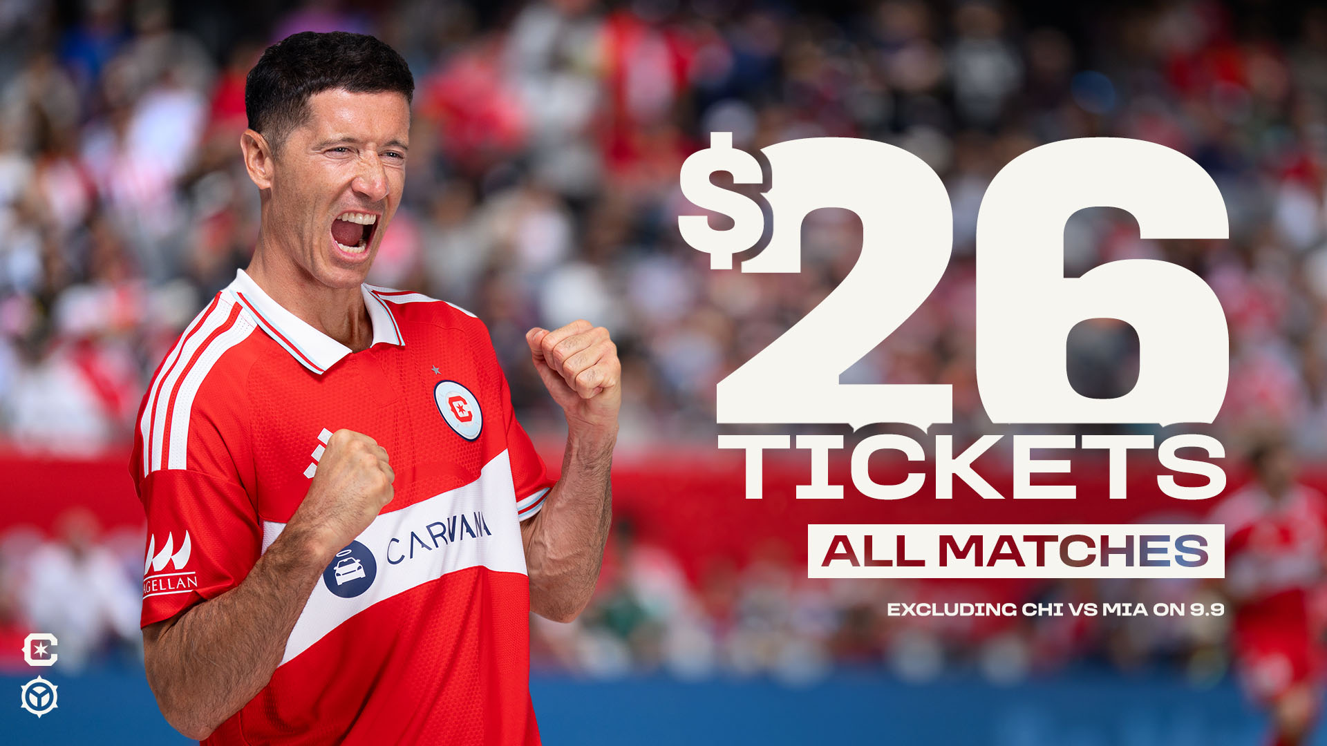 $26 Tickets, All Matches