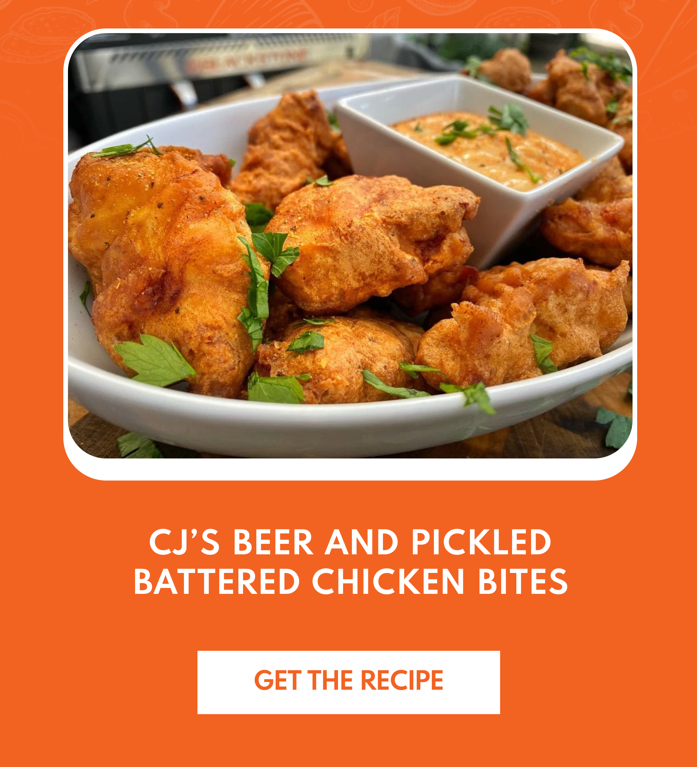 CJ'S Beer and Pickled Battered Chicken Bites