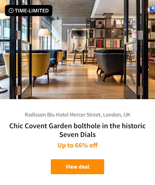 Chic Covent Garden bolthole in the historic Seven Dials