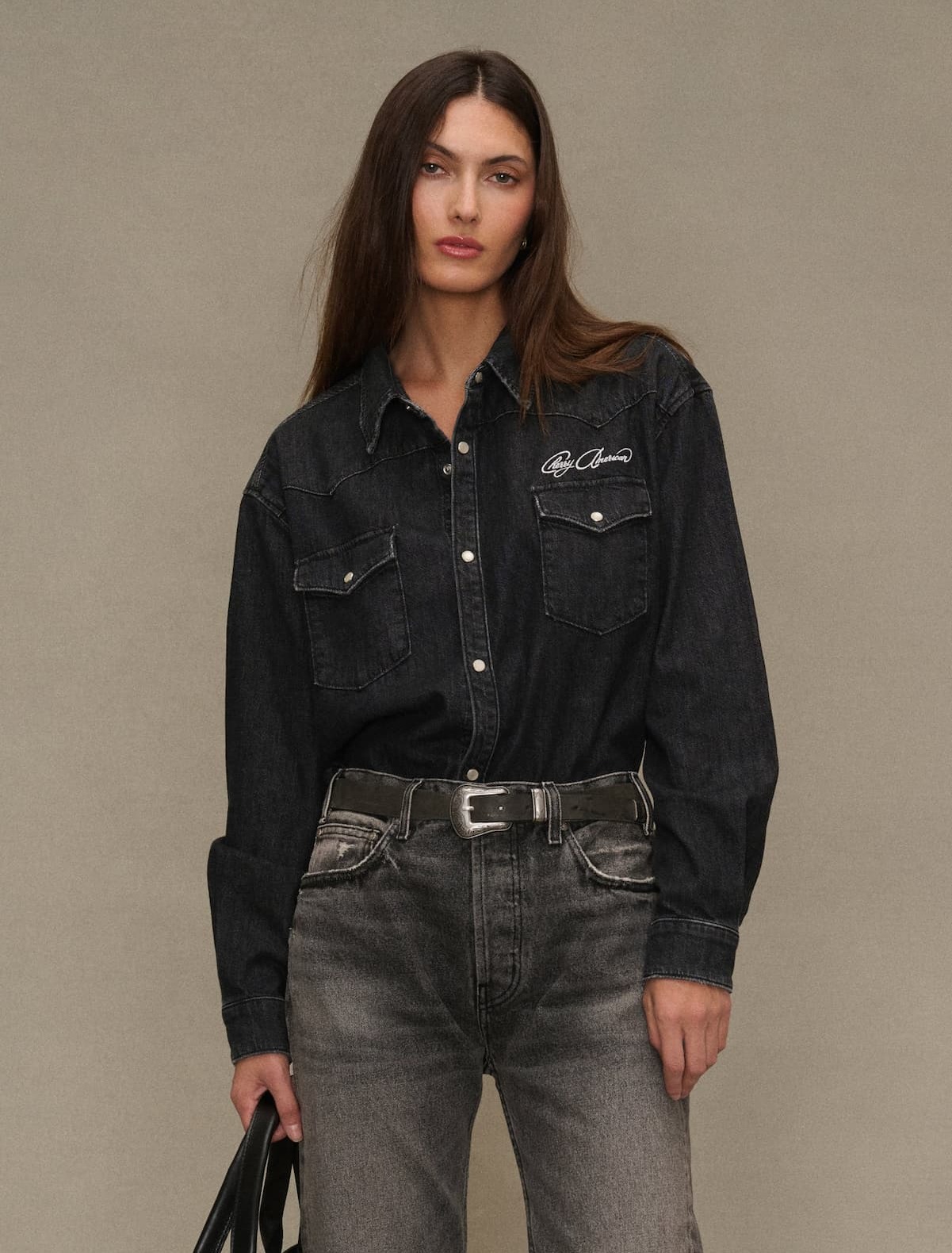 Denim Western Shirt