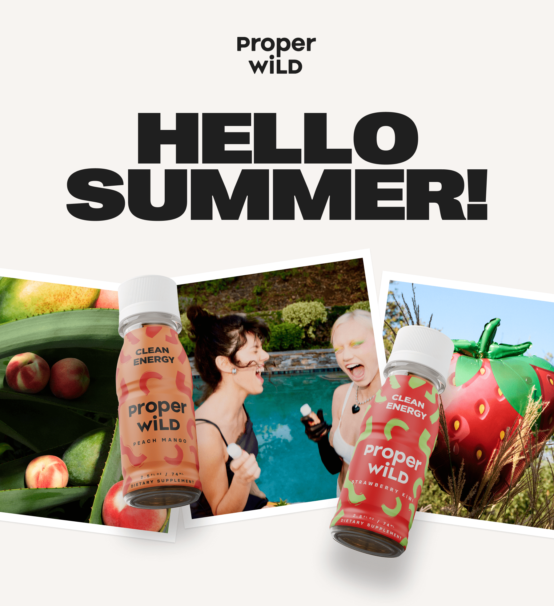 proper wild - hello summer!