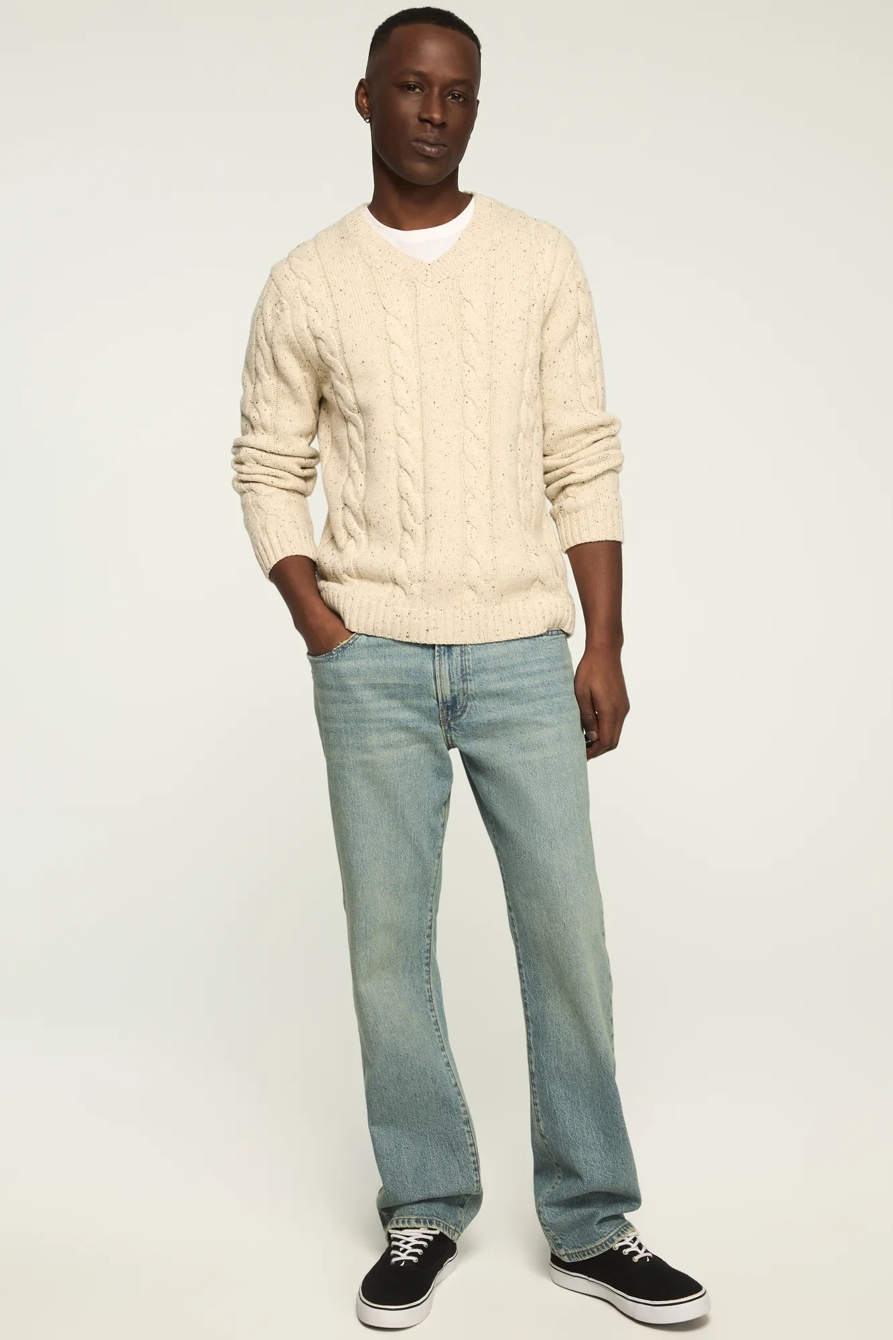 Image of Lucky Brand 363 Vintage Straight - Men's Pants Denim Straight Leg Jeans in Supernova