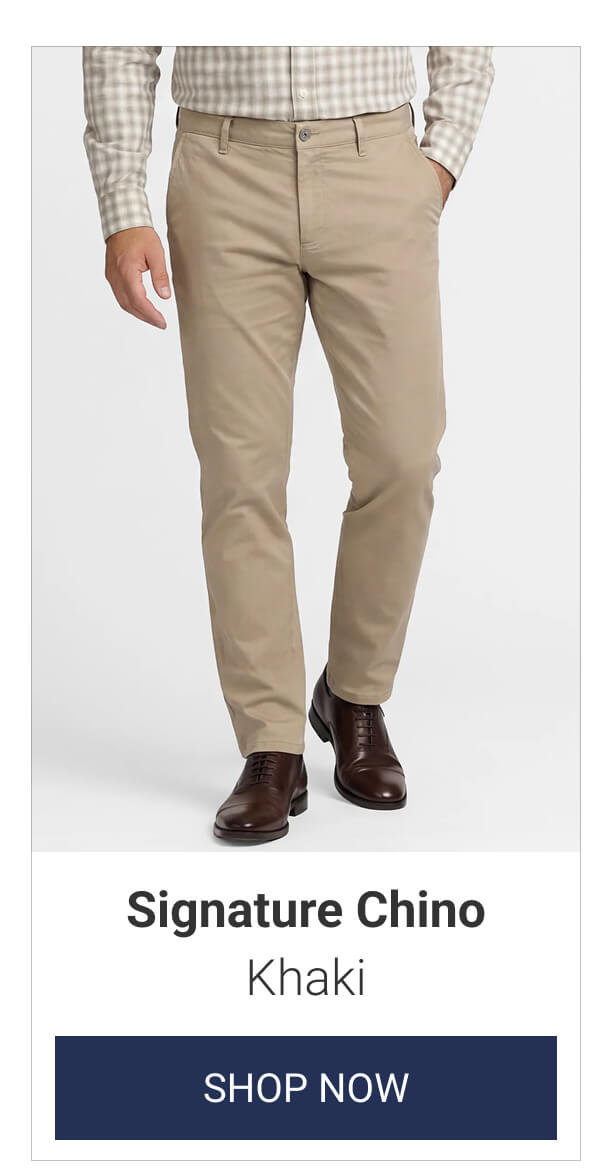 Khaki Signature Chino
