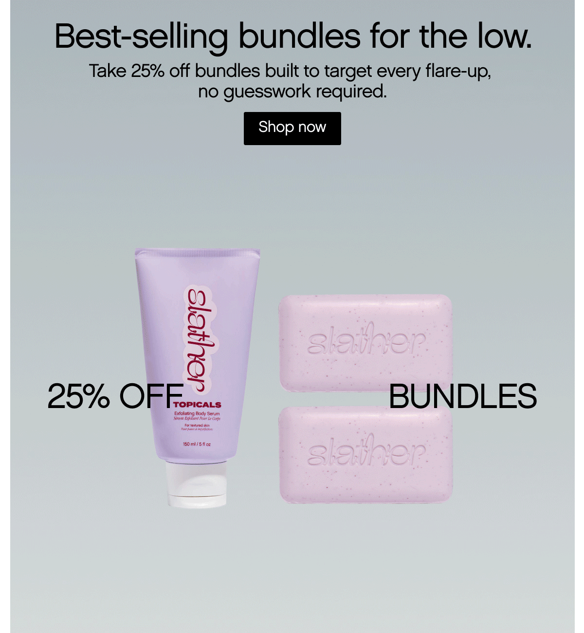 Best-selling bundles for the low.