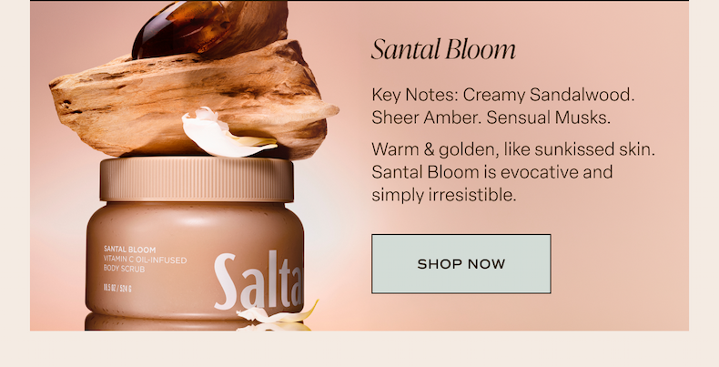 Santal Bloom Vitamin C Oil-Infused BODY SCRUB