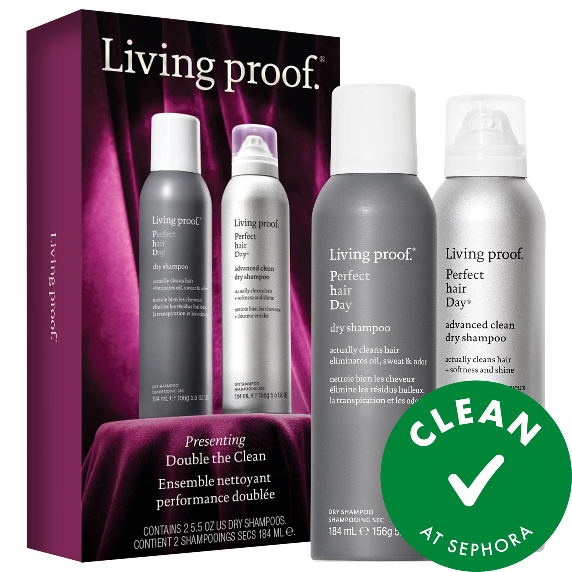 Double the Clean Perfect Hair Day™ Dry Shampoo Gift Set
