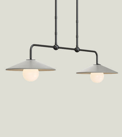 Bothy Linear Suspension by Currey & Company