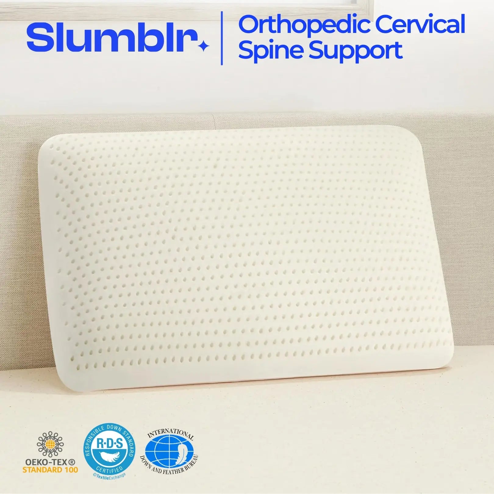 Image of Slumblr® Natural Latex Pillow